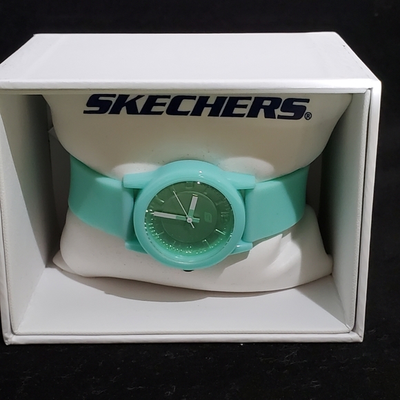 Sketchers Small Teal Face Sports Watch - Picture 3 of 4